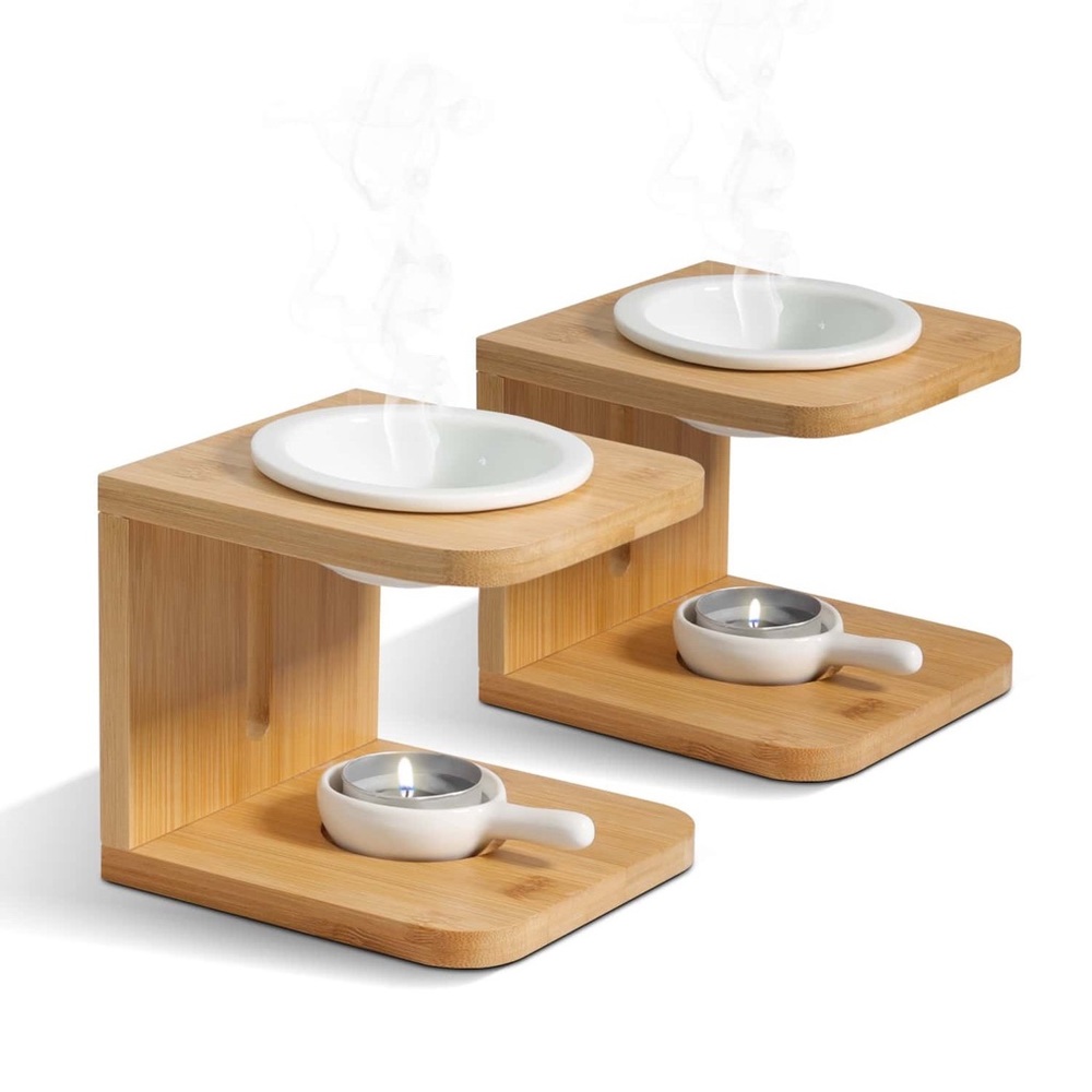 Christmas gift 2 candle holder oil burners